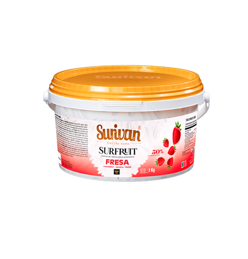 [19361] Relleno Y Cubierta  Fresa 50%  Rume   C/ 3 Kg.