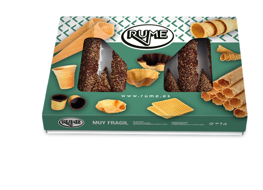 [48016] Cono Pastel Crocant 50 Cash 35 Ud.