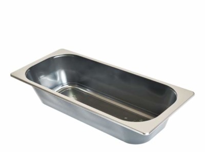 [62677] Cubeta plástico gris para vitrina helados - 2,5 L - Baja 